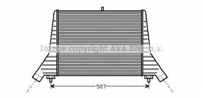 AVA QUALITY COOLING sb4029 -  Интеркулер